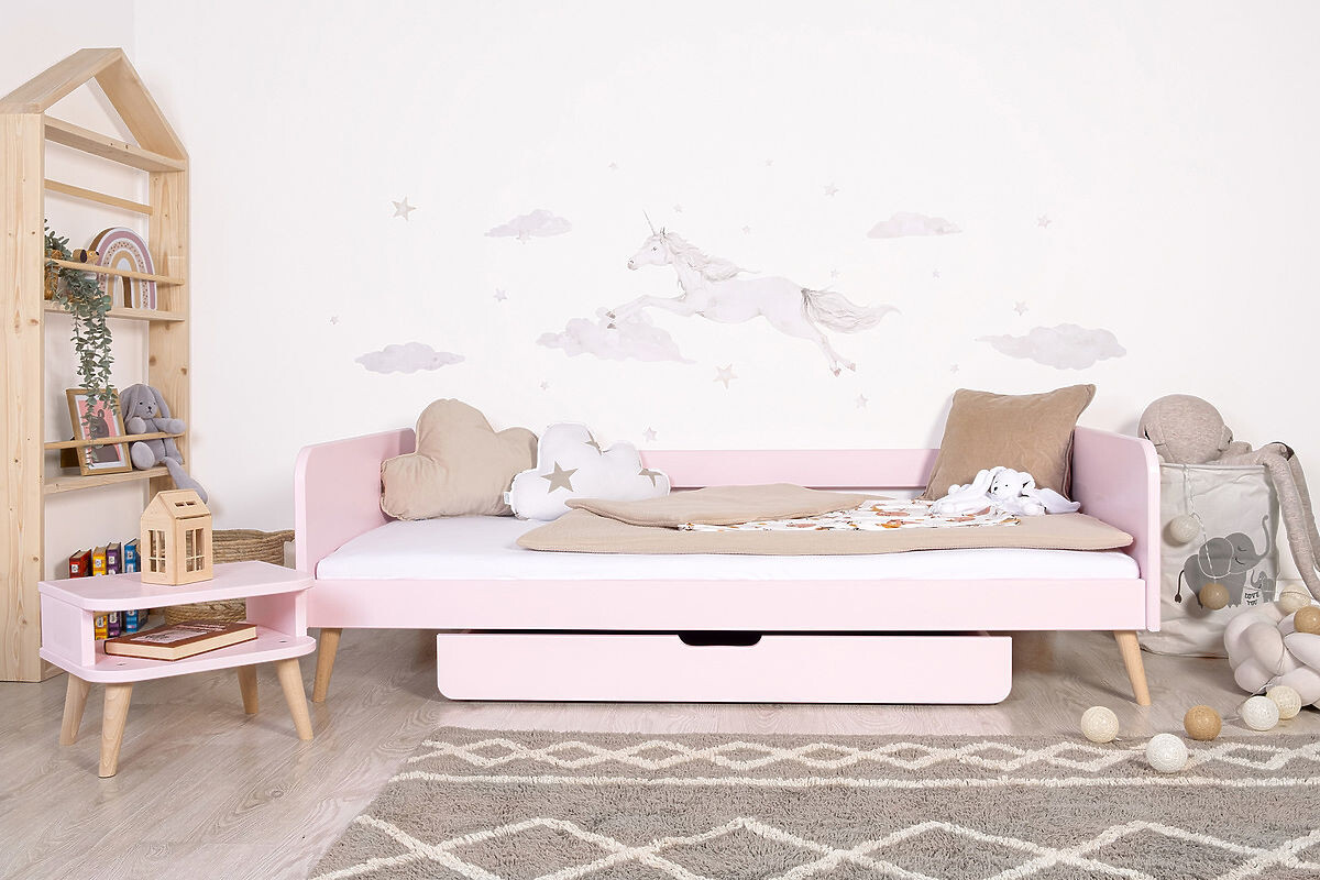 Ourbaby® 35223-0 NELL 2V1 PINK 140x70 cm ružová