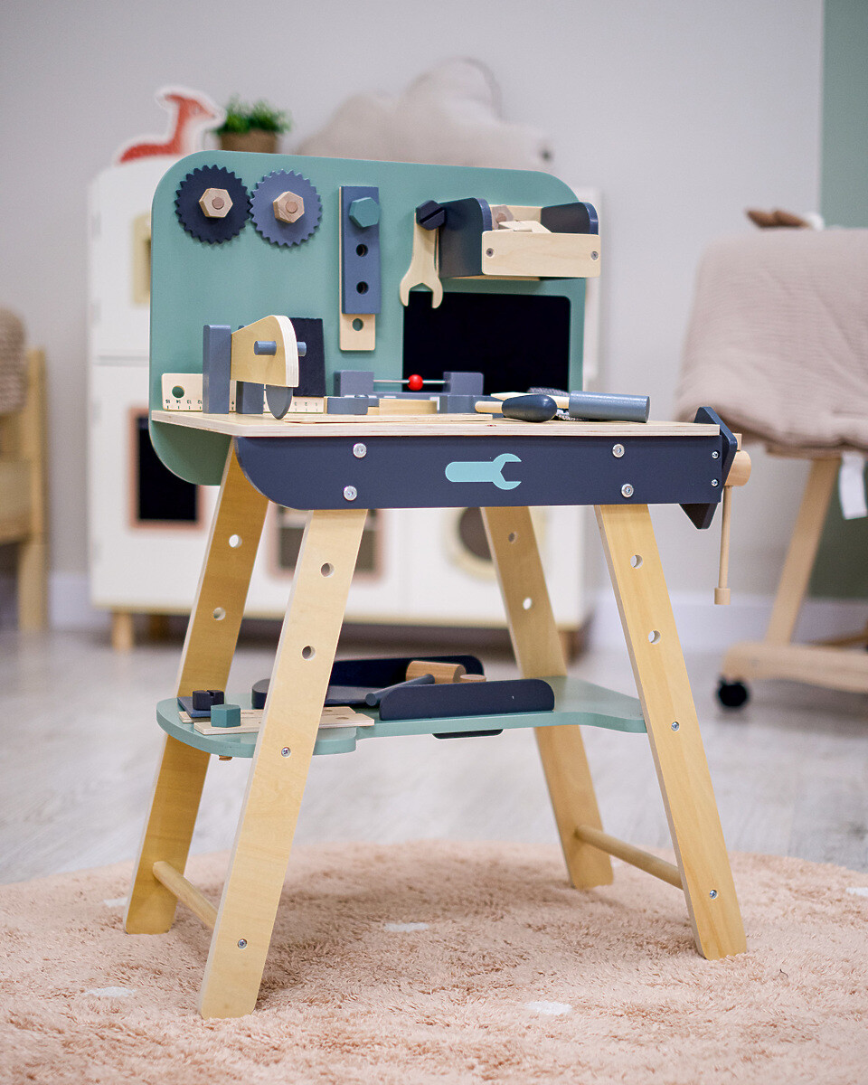 Ourbaby® Drevená dielňa - Toolio
