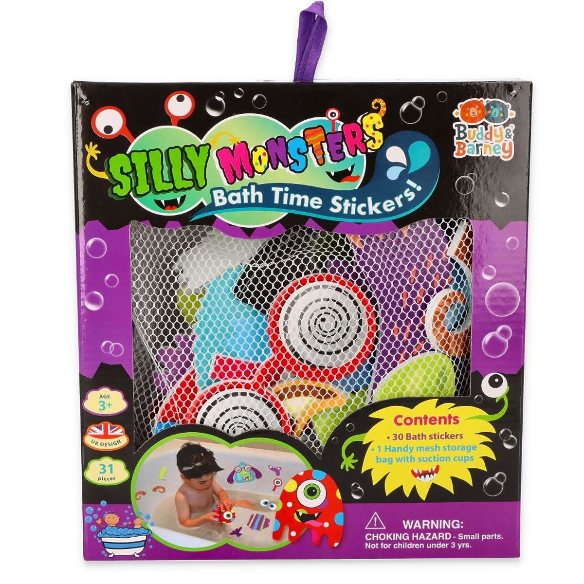 Kúpeľňové nálepky Strašidelné Príšerky