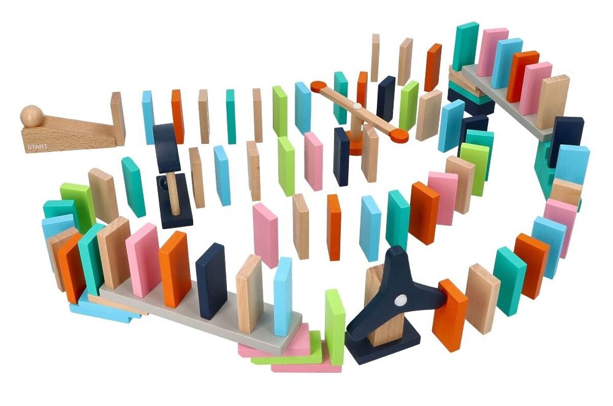 Farebné Domino Adam Toys