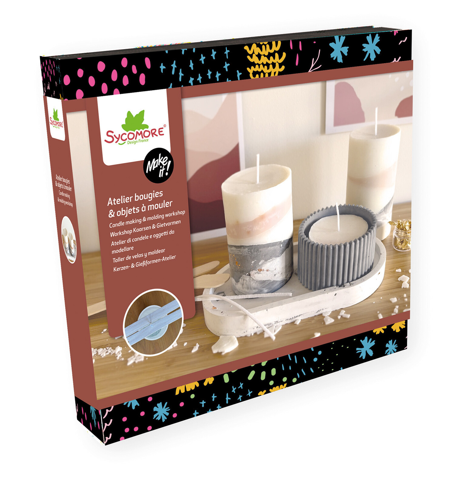 Make it! – výroba sviečok a svietnikov