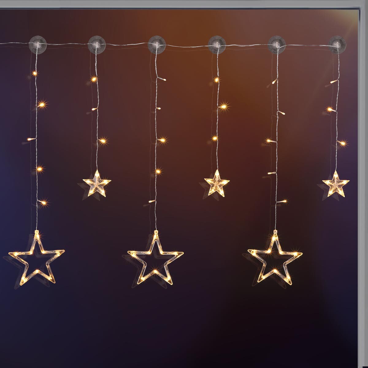 Svetelná opona LED Stars