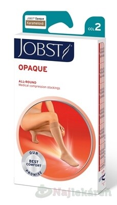 JOBST OPAQUE kompresívne lýtkové pančuchy so zatvorenou špičkou veľ. 3, 1 pár