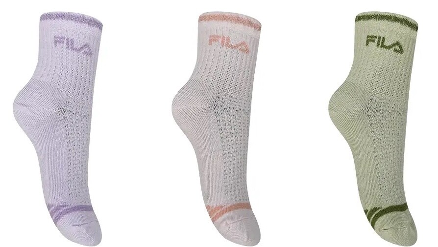 Fila Junior Girl Quarter Socks , Ponožky, Velikosť: 23-26 EUR
