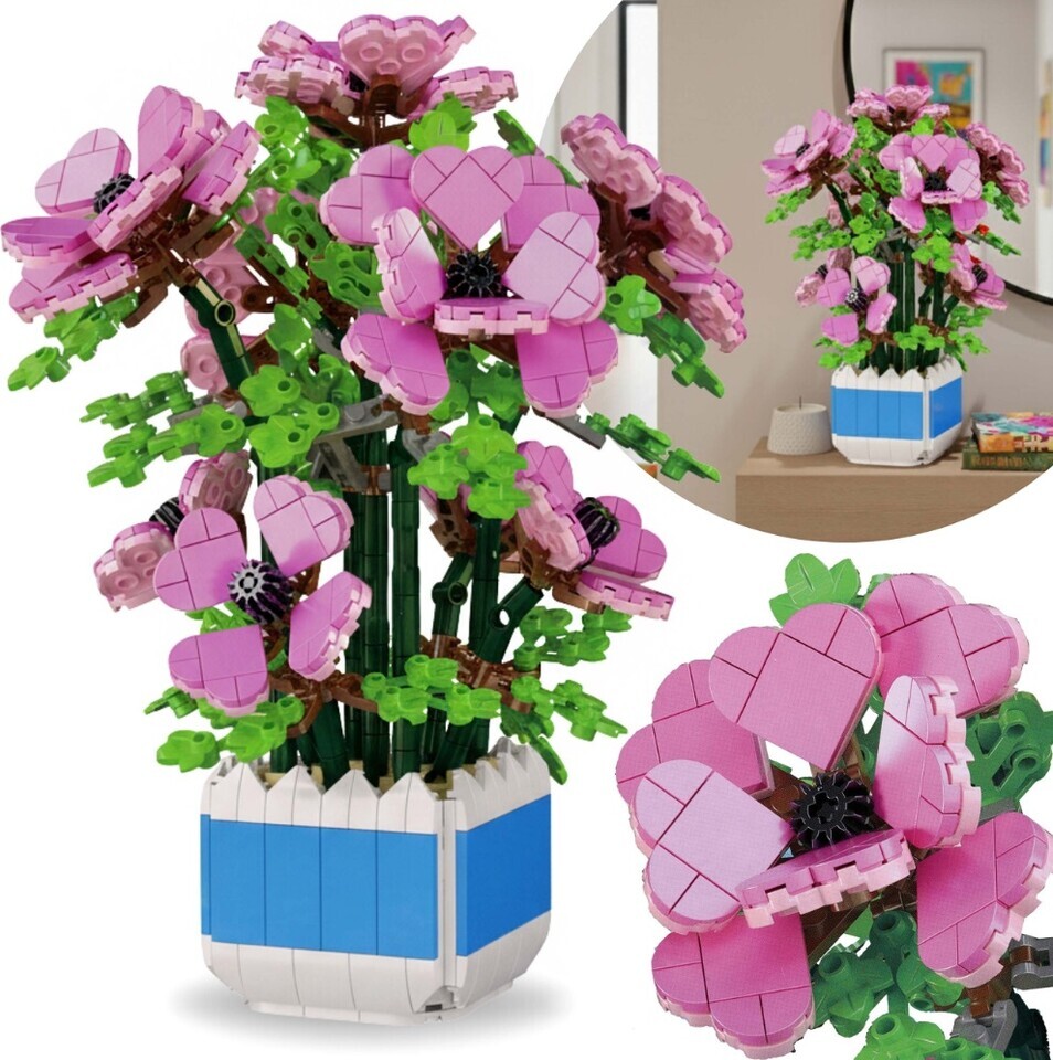 Stavebnica kvety 