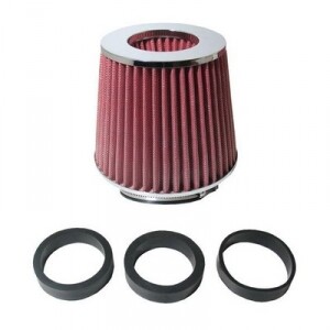 Športový filter vzduchový - chrómový