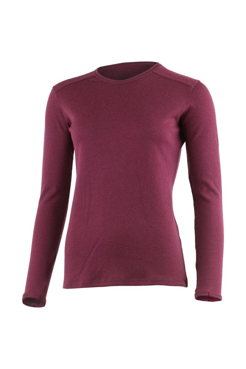 Lasting BELA 3838 dámska merino mikina vínová Veľkosť: XL 8595067874715