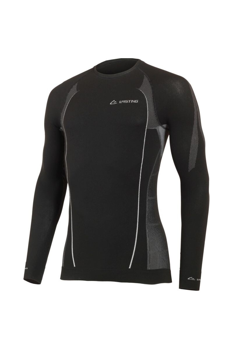 Lasting Marby 9080 čierna bezšvové tričko Veľkosť: XXS/XS 8595067829449