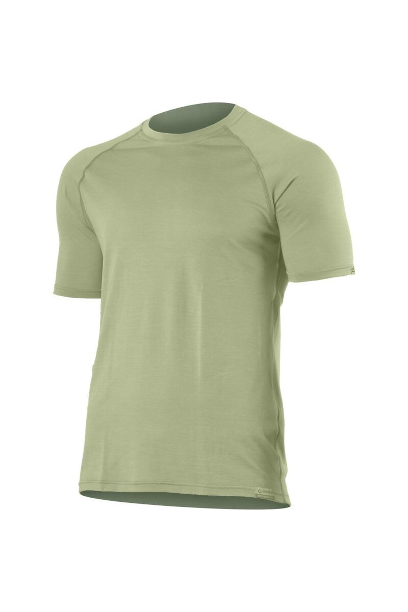 Lasting Quido 6767 svetlo zelené pánske vlnené Merino tričko Veľkosť: L 8595067885476