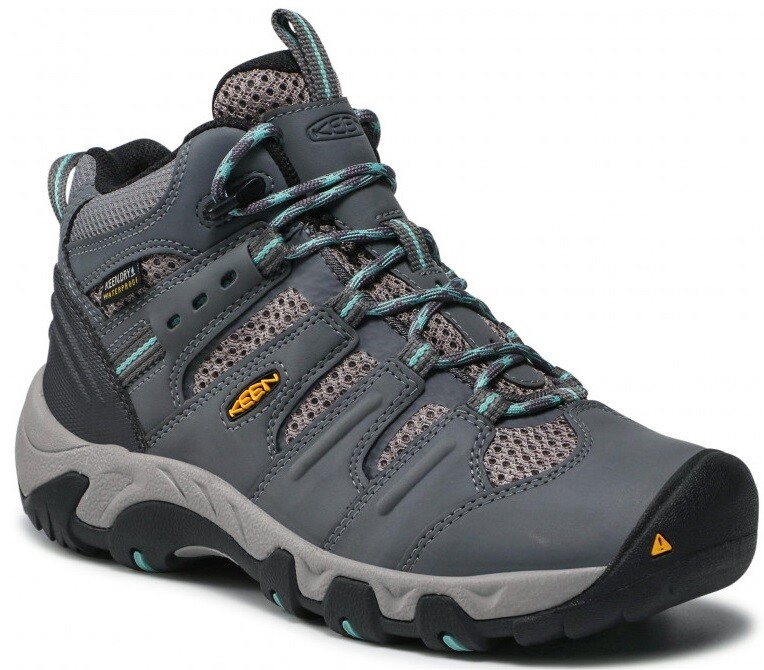 Keen KOVEN MID WP W steel grey/wasabi Veľkosť: 37,5 191190232422
