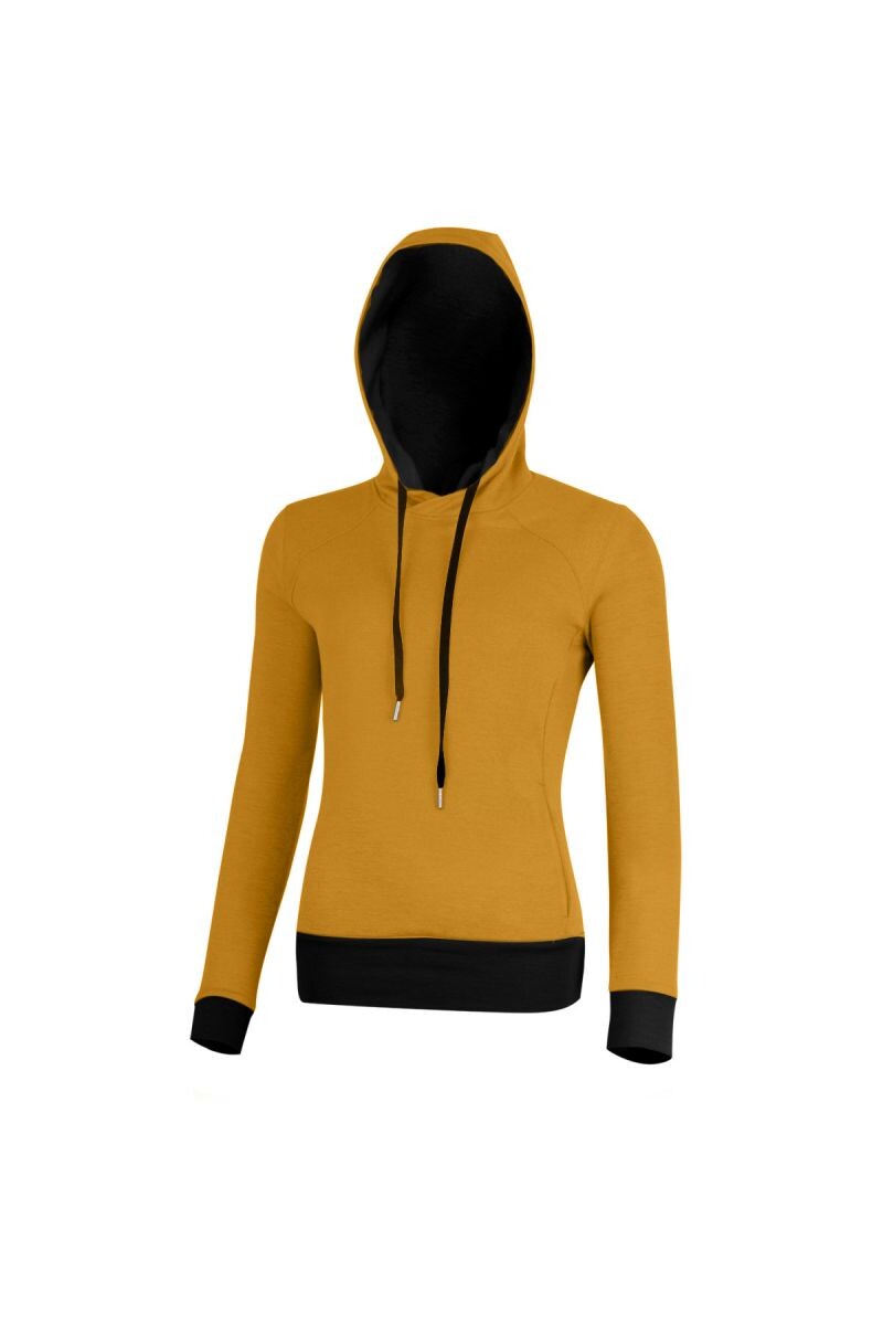 Lasting dámska merino mikina TORA horčicová Veľkosť: S 8595067905006