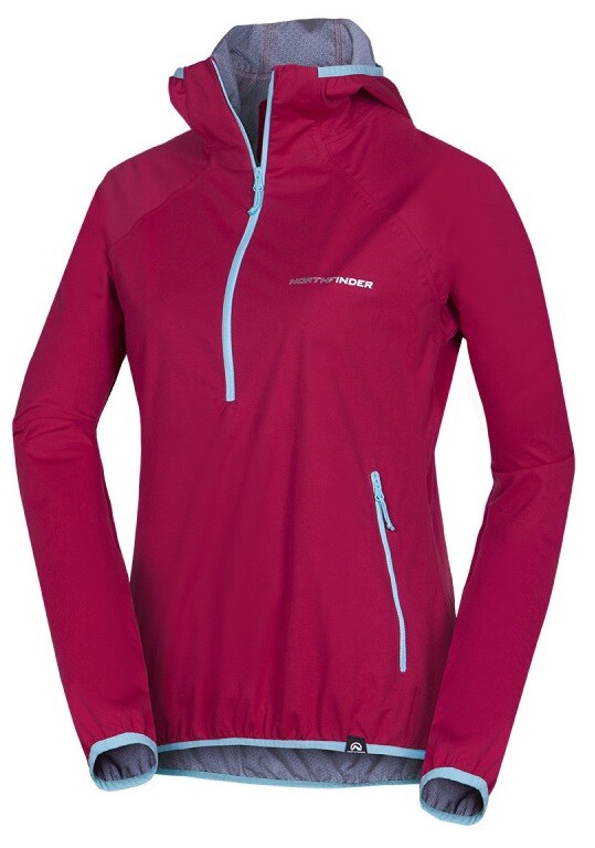 Northfinder RHODA dámska turistická bunda cherry BU-6184OR-510 Veľkosť: S 8584153535685