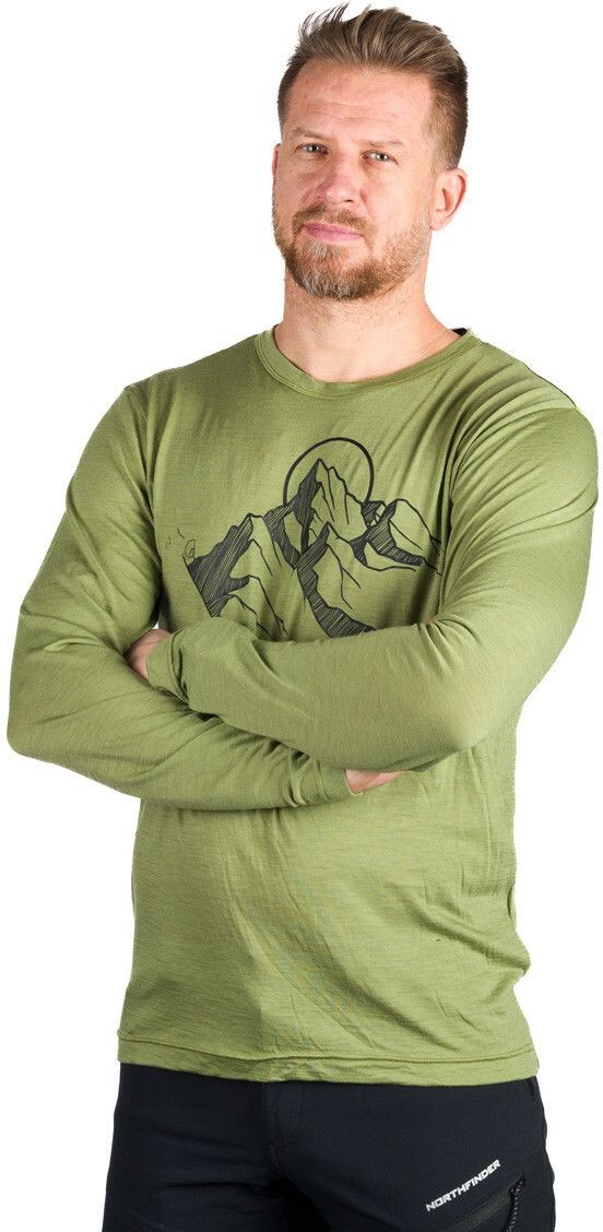 Northfinder ERNO green pánske tričko TR-5034OR-316 Veľkosť: M 8584153637273