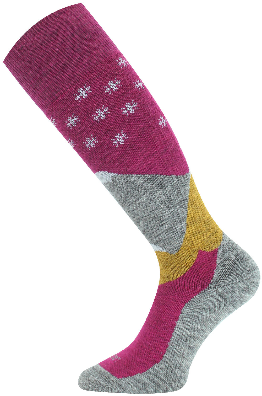 Lasting merino lyžiarske podkolienky SPW 408 ružová Veľkosť: M 8596445230925