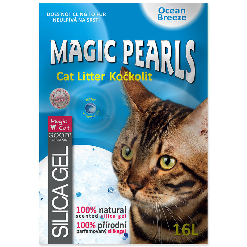 Kočkolit MAGIC Pearls Litter s vůní Ocean Breeze