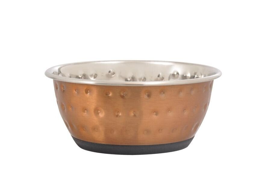 Miska nerez DOTS měď 13cm 0,5l