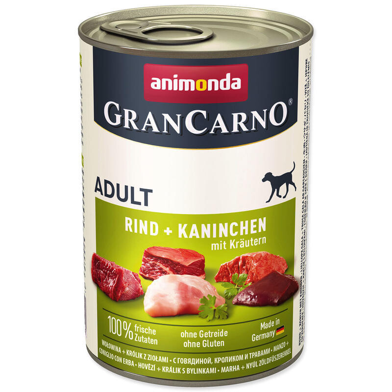 Konzerva ANIMONDA krůta + kachna 400g/800g