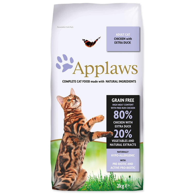 Granule APPLAWS Dry Cat Chicken with Duck