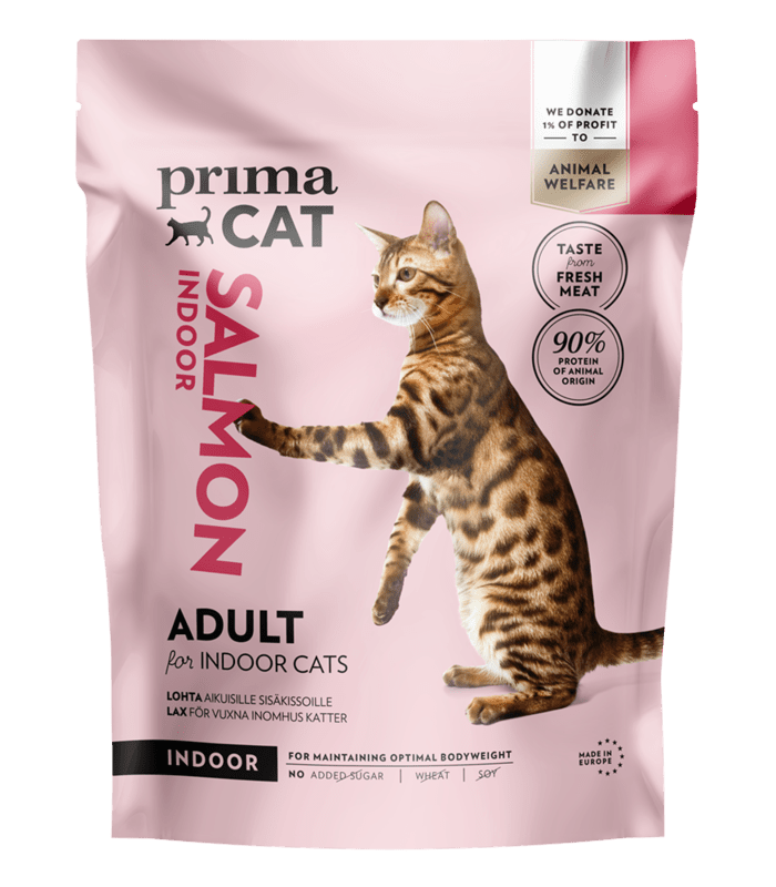 PrimaCat Salmon Indoor Adult 400 g