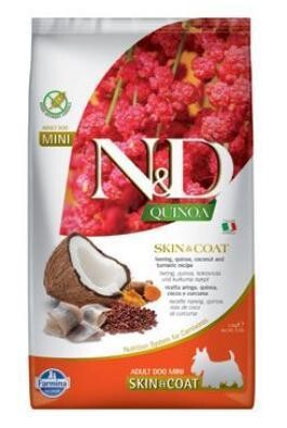 N&D Quinoa DOG Skin & Coat Herring &Coconut Mini