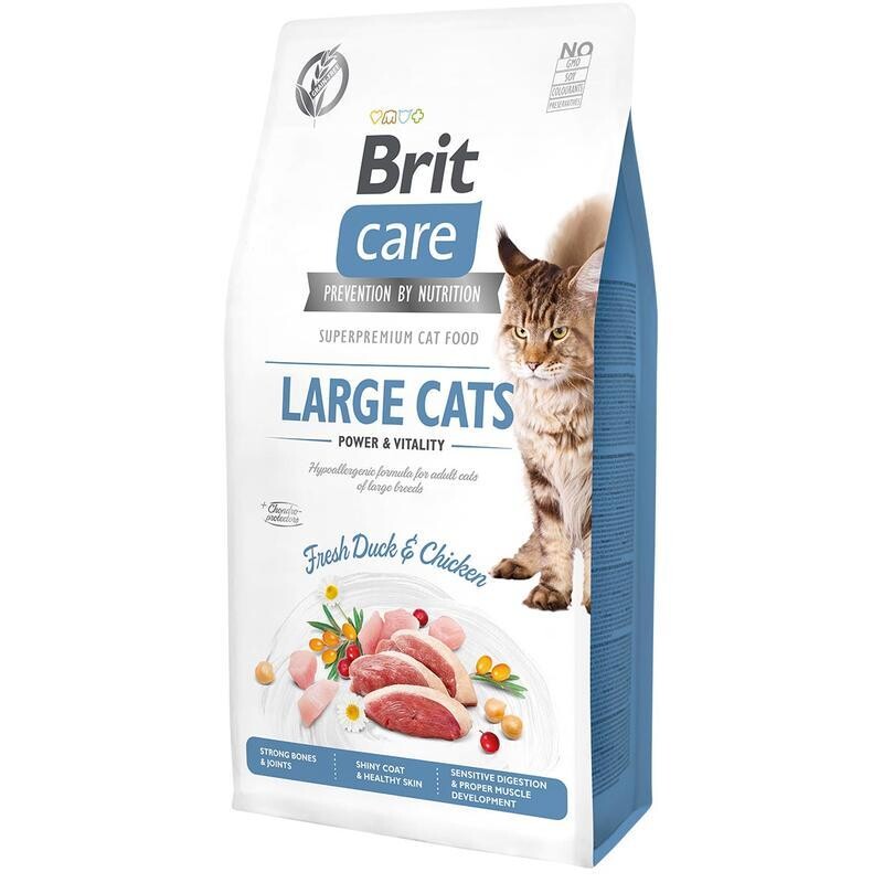 Brit Care Cat Grain-Free Large cats Power & Vitality
