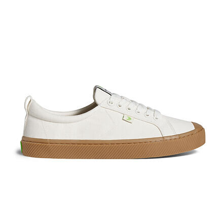 Dámské volnočasové boty Cariuma OCA Low Gum Off-White Canvas Sneaker