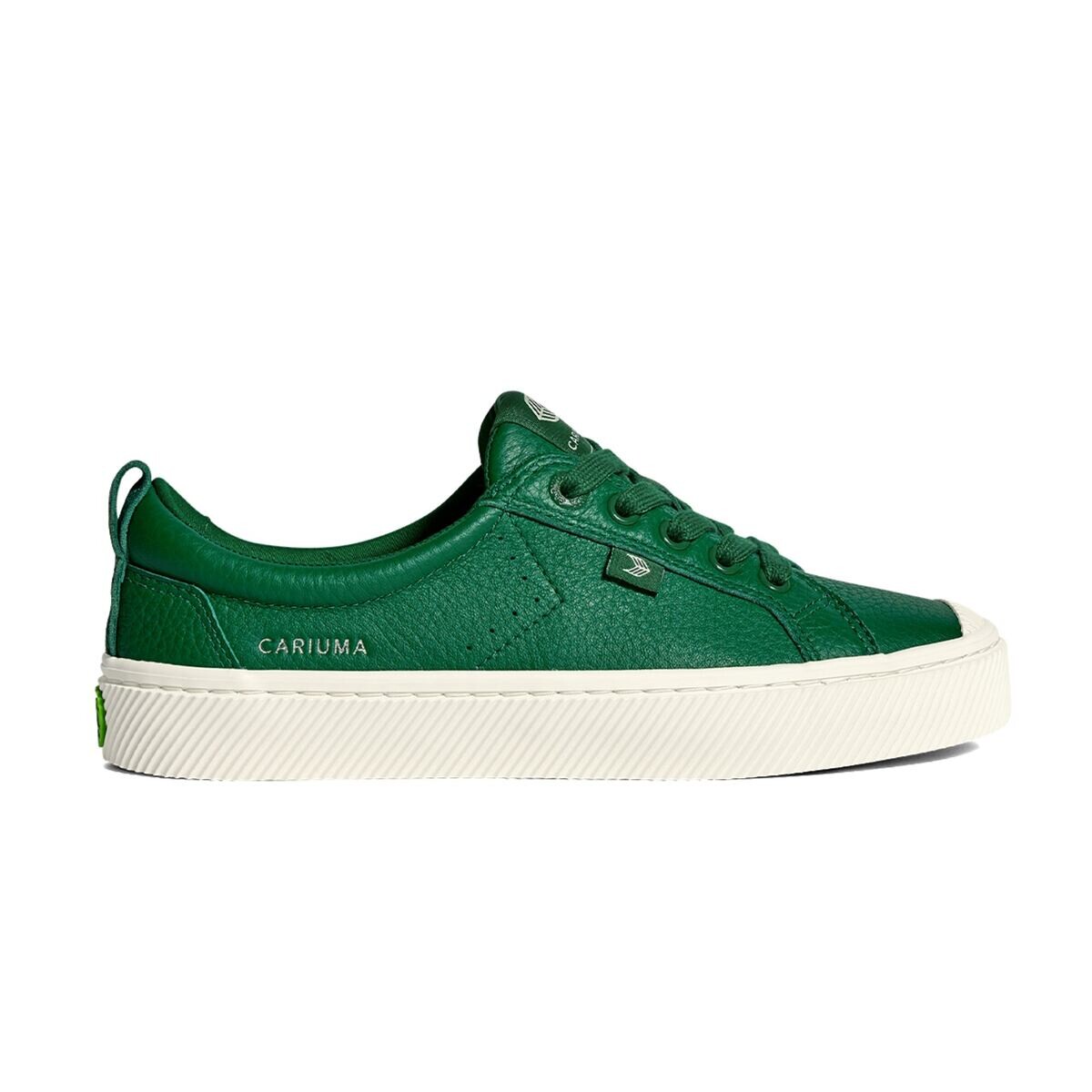 Dámské volnočasové boty Cariuma OCA Low Abundant Green Premium Leather Sneaker