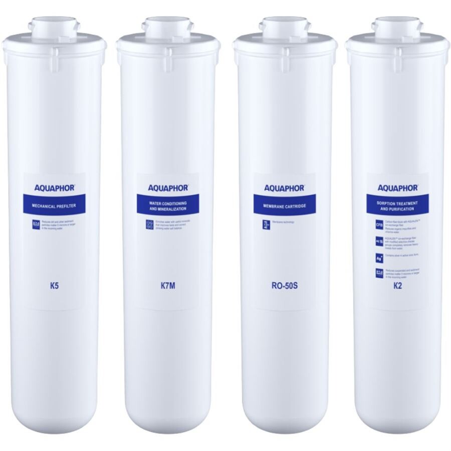 Aquaphor K5-K2-K7M-50S sada filtračných vložiek RO-101S (vr. membrány)