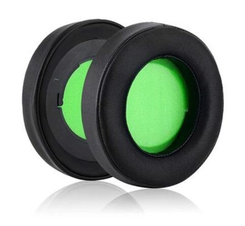 Náhradné náušníky pre slúchadlá Razer Kraken Pro V2 - čierne, kožené