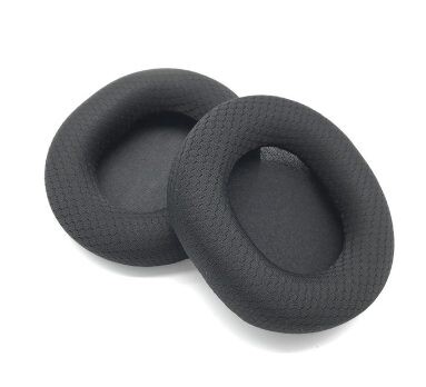 Náhradné náušníky pre slúchadlá SteelSeries Arctis - Čierne, látkové