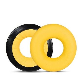 Náhradné náušníky pre slúchadlá Sennheiser HD25, HD25-1, HD25-II, HD25SP, HD25SP-II - Žlté