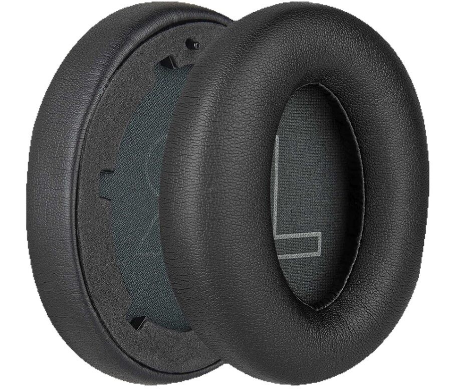 Náhradné náušníky pre slúchadlá Anker Soundcore Life Q20 - Čierne, kožené