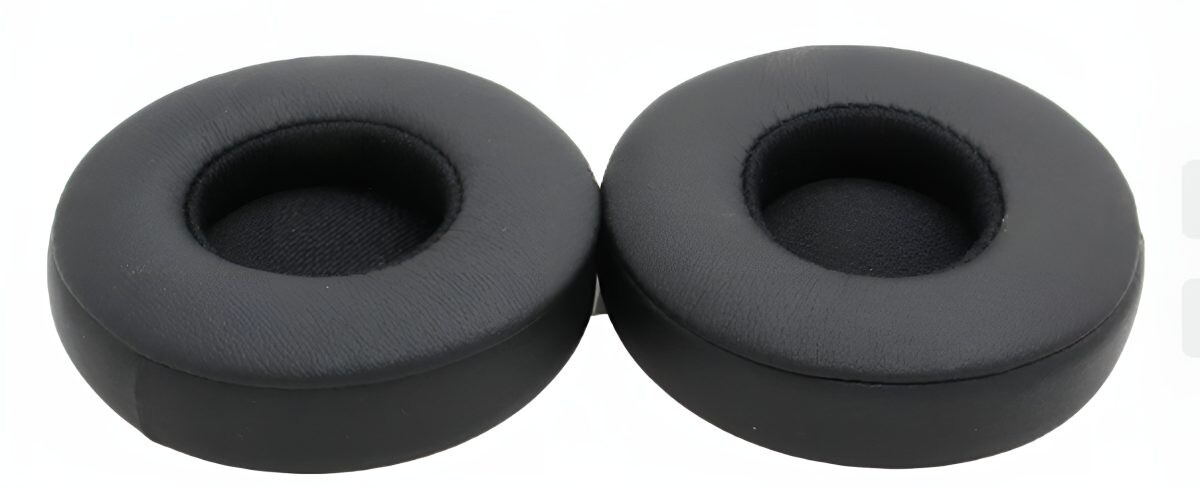 Náhradné náušníky pre slúchadlá Beats EP - Čierné, kožené