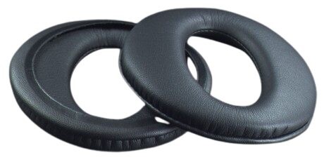 Náhradné náušníky pre slúchadlá Sony MDR-CD370 - Čierne, kožené