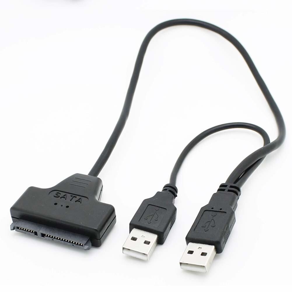 Adaptér SATA 7 + 15 pin 22 na USB 2.0 pre 2.5