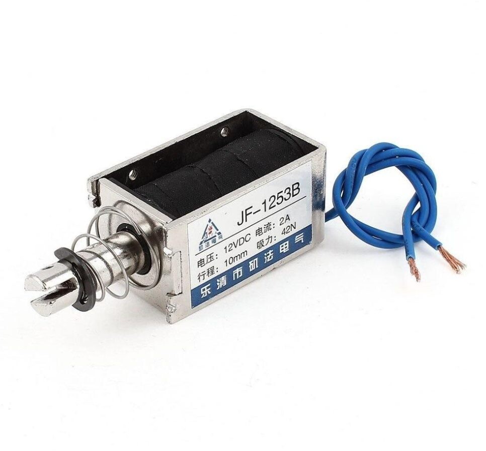 Ťažný elektromagnet 12V 42N JF-1253B
