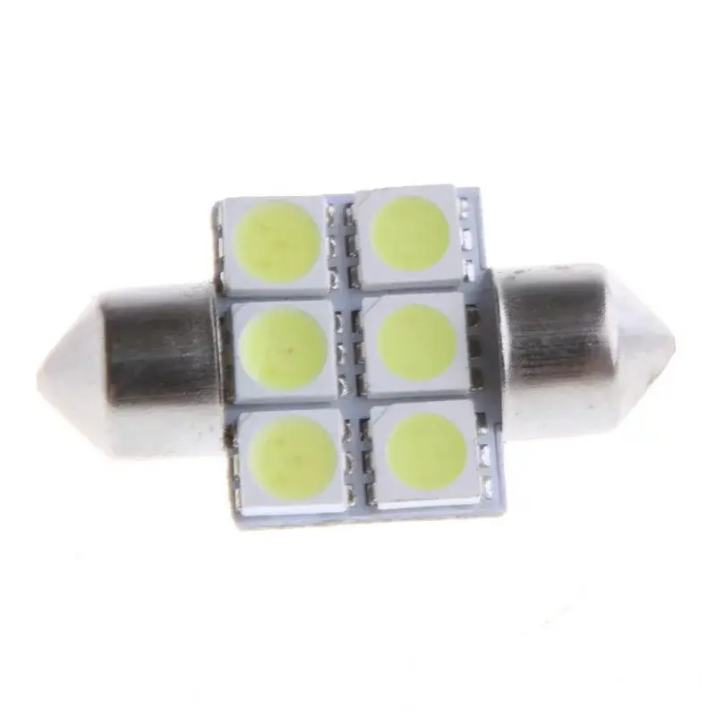 LED 6x 5050 SMD SUFIT - 31mm, Biela