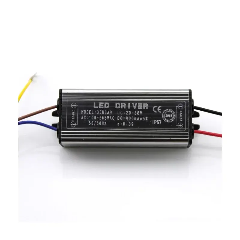 Napájací zdroj pre 30W LED, 20-38V, 900mA, IP67