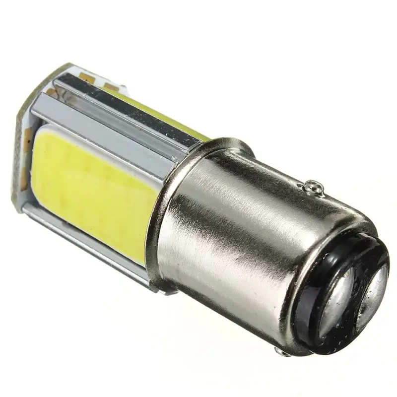 BAY15D, COB 5W LED - Červená