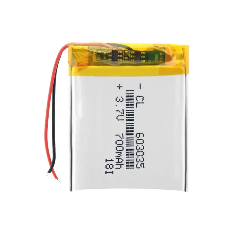 Li-Pol batéria 700mAh, 3.7V, 603035