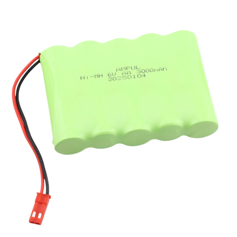 Ni-MH batéria 3000mAh, 6V, JST SYP 2.54
