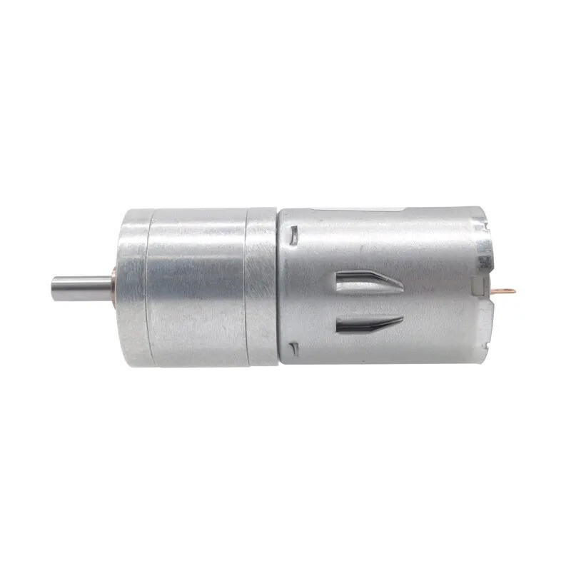 Jednosmerný motor s prevodovkou GA25-370, 6 V DC 5 RPM