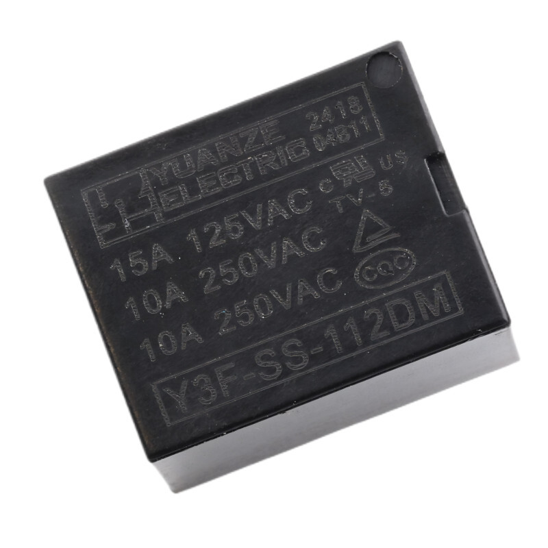 Relé Y3F-SS-112DM 12V DC/250V AC 10A, 4-pin