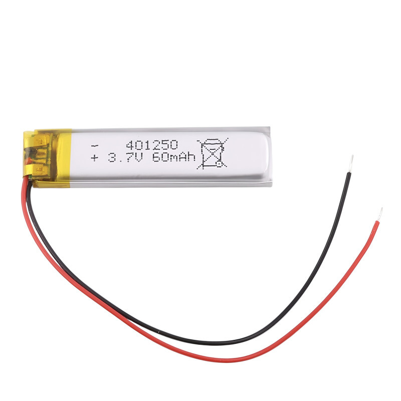 Li-Pol batéria 60mAh, 3.7V, 401250