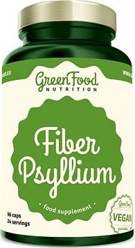 GreenFood Nutrition Vláknina Psylium 96 kapsúl