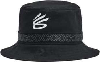 Under Armour Klobúk Unisex Curry Bucket čierno/biely M/L
