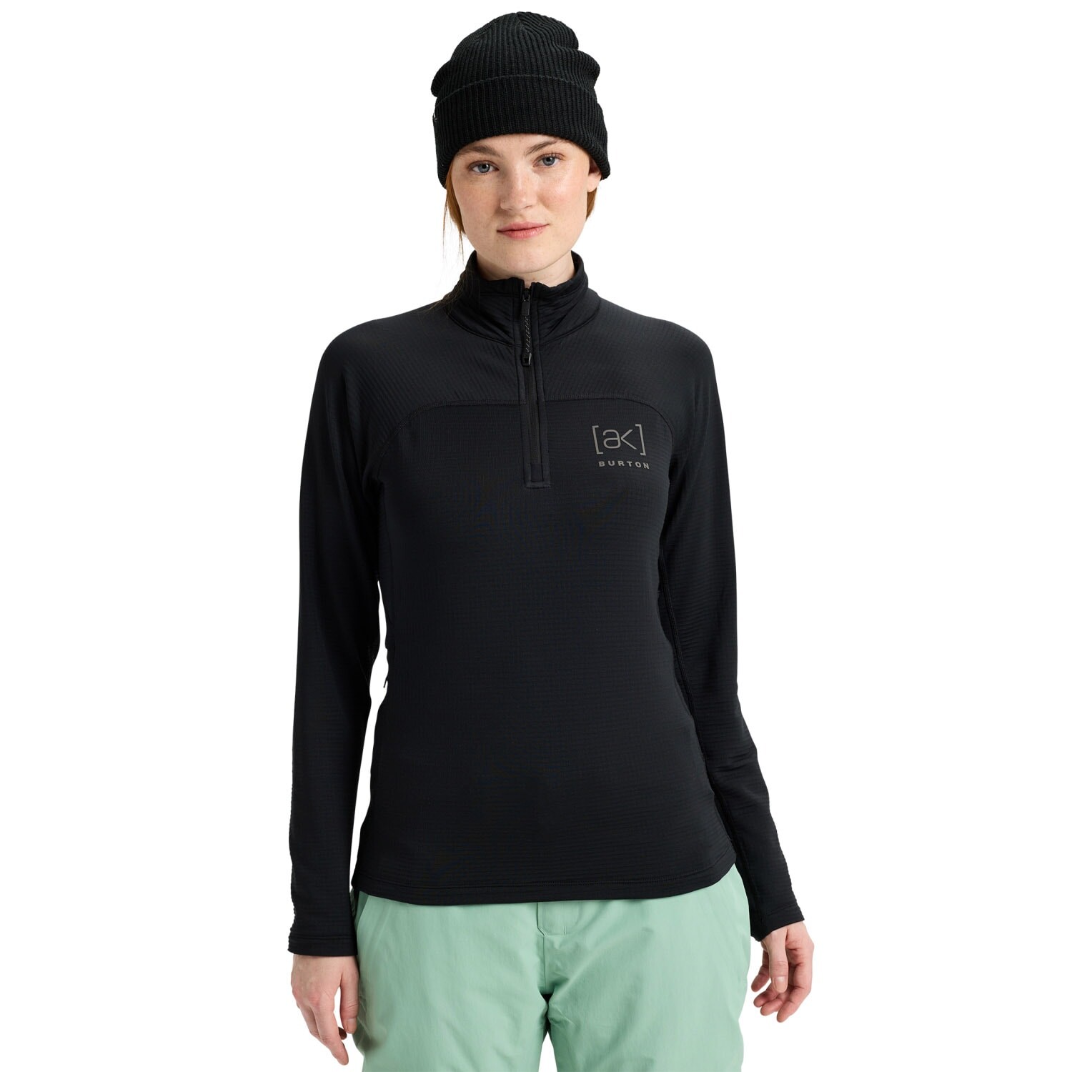 Burton [ak] Wms Helium Grid Fleece Qtz
