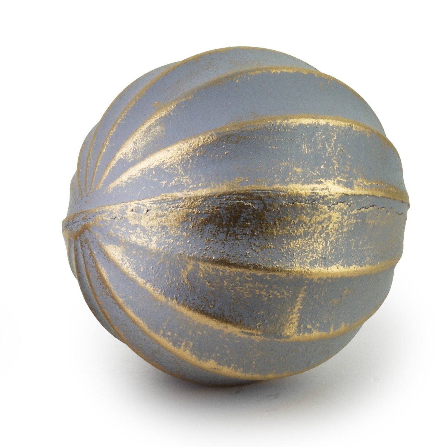 Dekorativní koule Saggio Beige 9 cm šedá