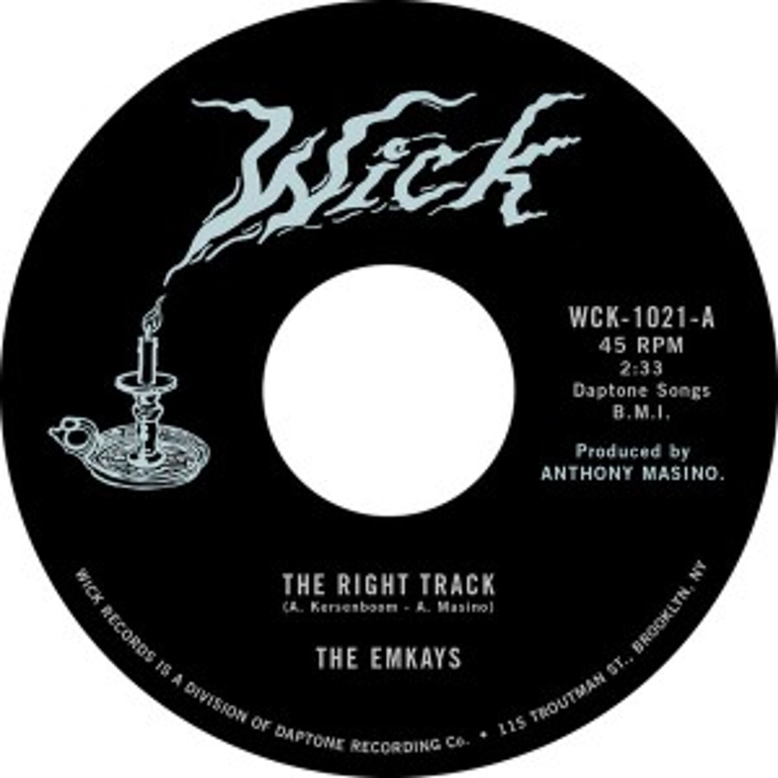 7-THE RIGHT TRACK B/W MAKE IT TRUE