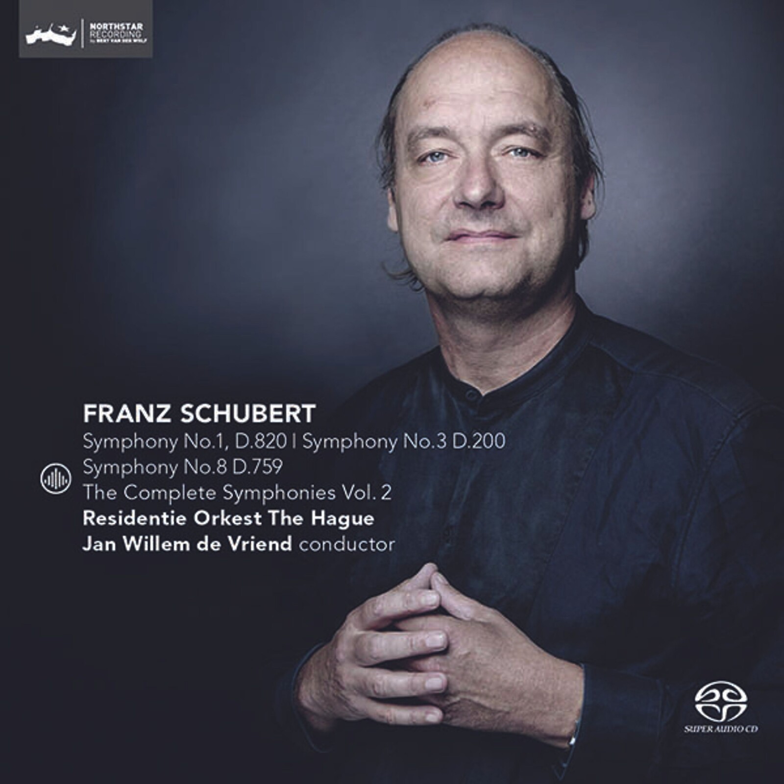 Residentie Orkest The Hague, SCHUBERT: COMPLETE SYMPHONIES VOL.2: SYMPHONY NO.1, 3 & 8, CD